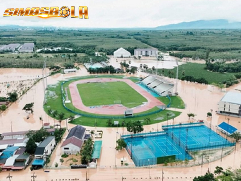 Lapangan Sepakbola SEA Games 2025 Thailand Kebanjiran, Timnas Indonesia U-22 Kena Imbas?