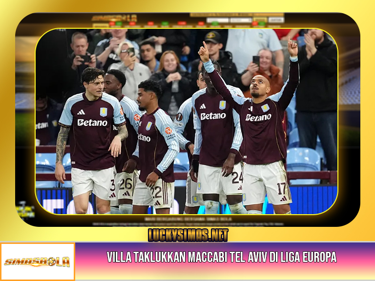 Villa taklukkan Maccabi Tel Aviv di Liga Europa