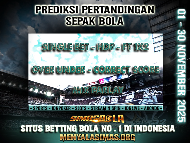 PREDIKSI PERTANDINGAN BOLA 04 NOVEMBER – 05 NOVEMBER 2025