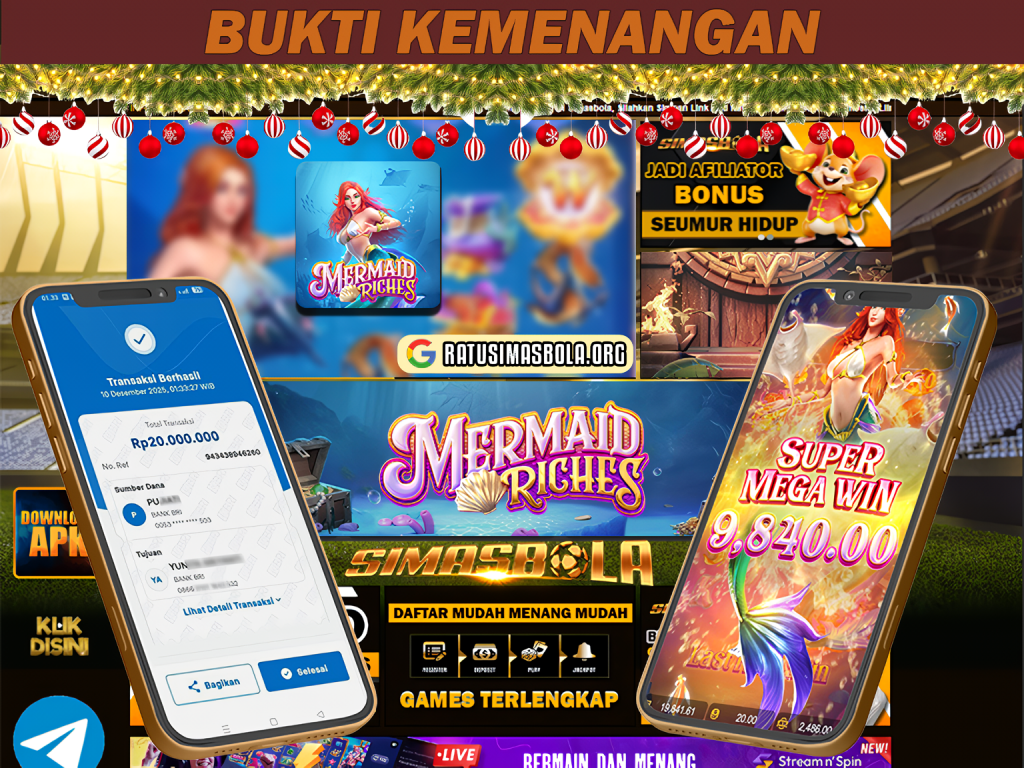 BUKTI KEMENANGAN MEMBER SIMASBOLA 10 DESEMBER 2025