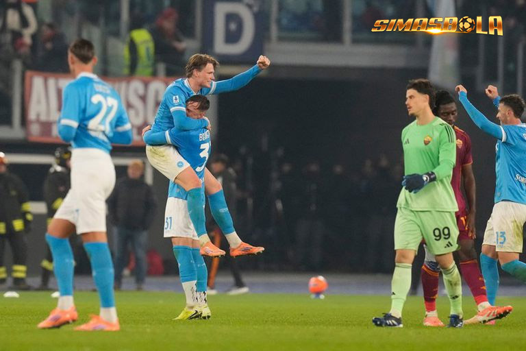 Hasil Roma vs Napoli: Gol David Neres Bawa Partenopei Samai Poin Milan di Puncak Klasemen